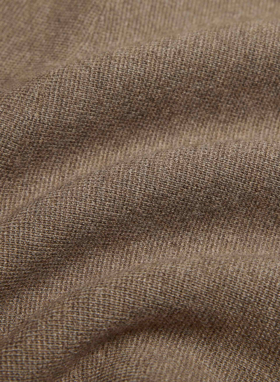 gonna address - wonder yarn heather folio brown