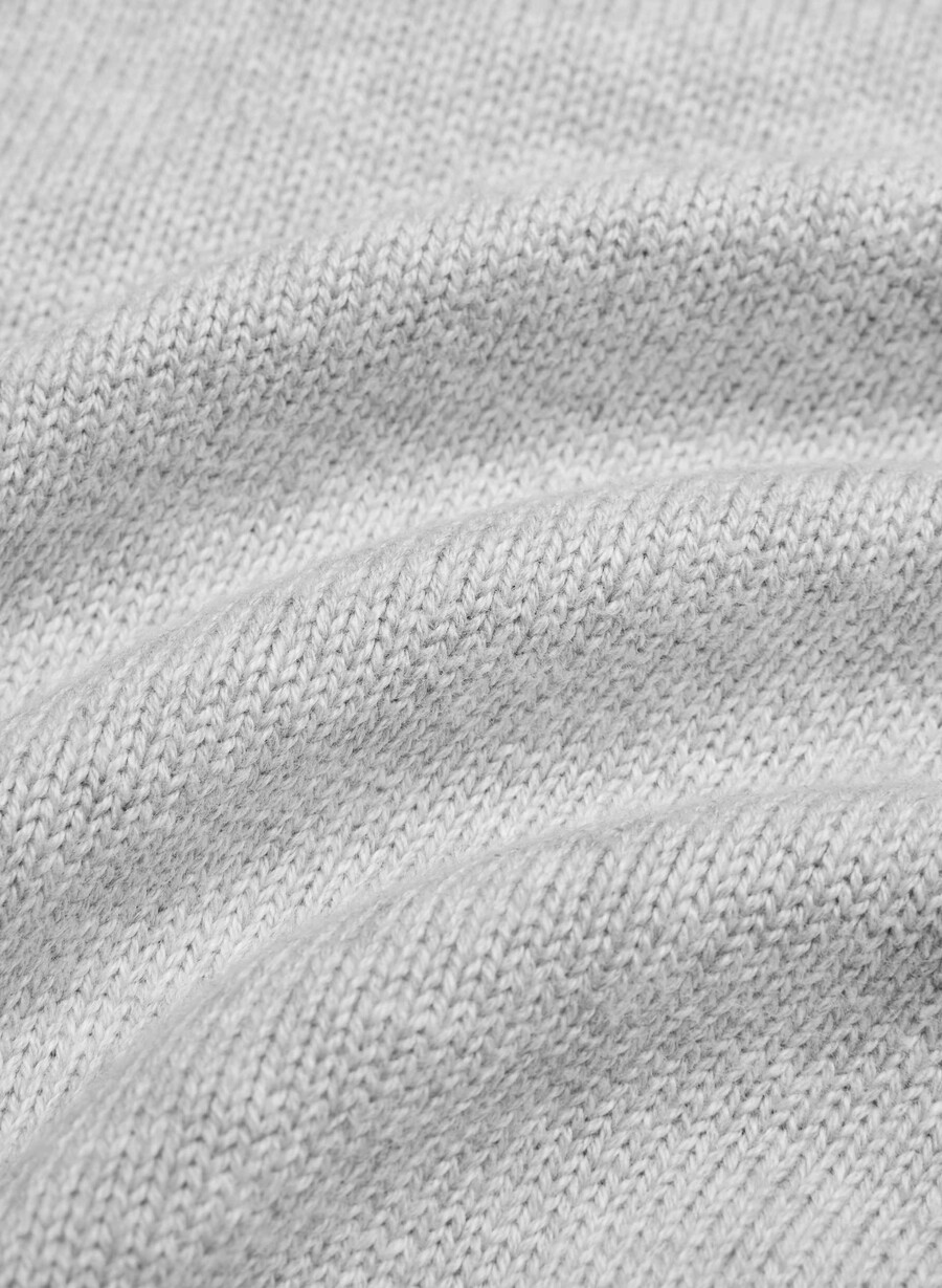 maglione cotton charm peggy icon cromo melangebianco