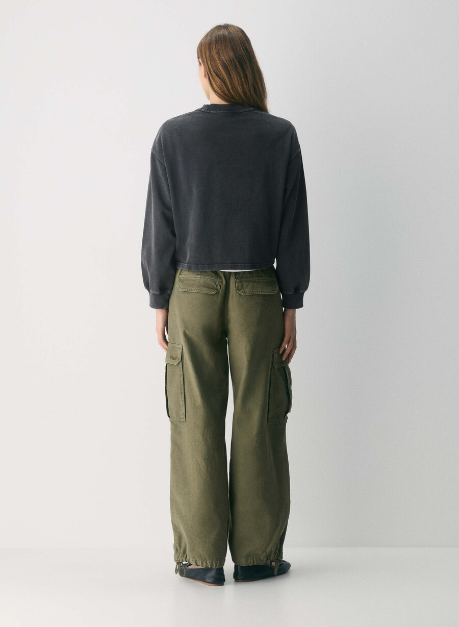 mighty cotton motor longsleeve lived-in folio brown