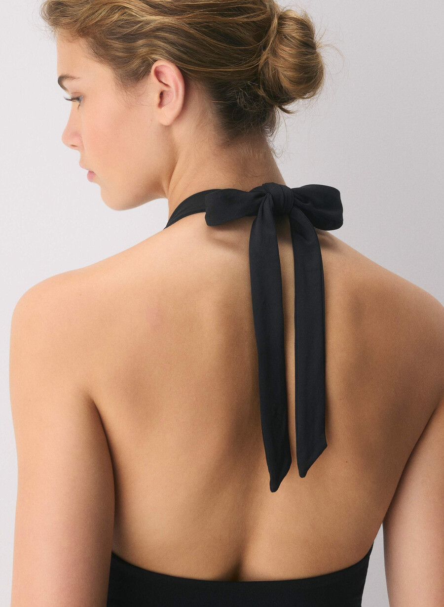abito con scollo allamericana original contour tantalize nero