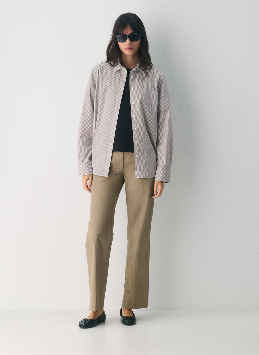carleton pant - chino macchiato brown