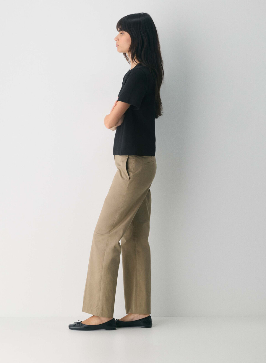 carleton pant - chino macchiato brown