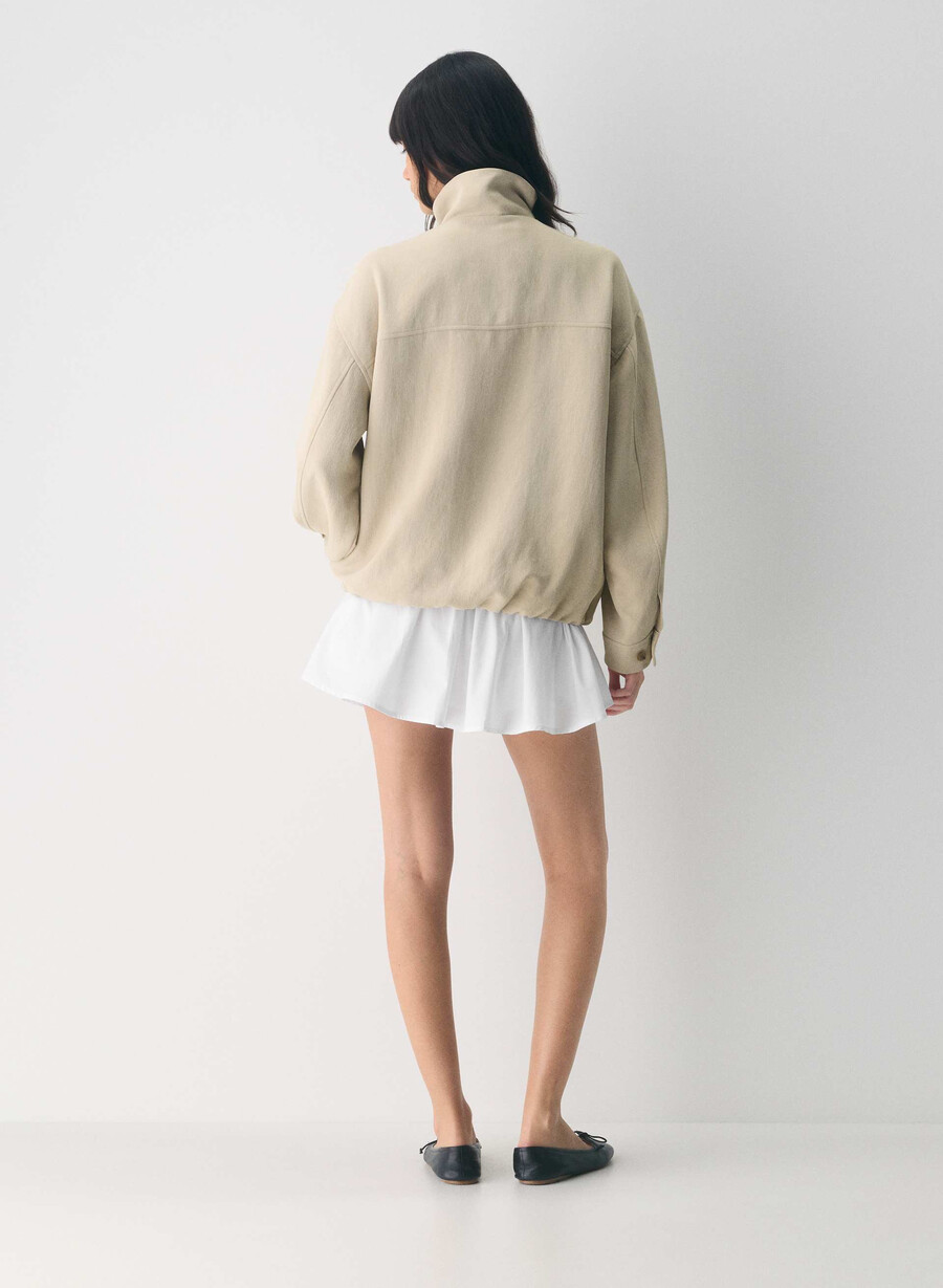 giacca oculus - crepette marcona beige
