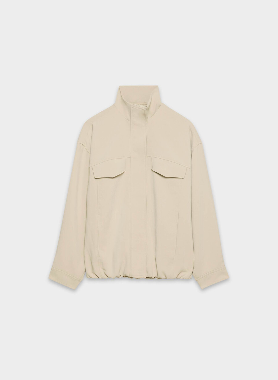 giacca oculus - crepette marcona beige