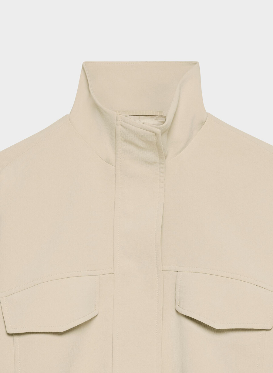 giacca oculus - crepette marcona beige