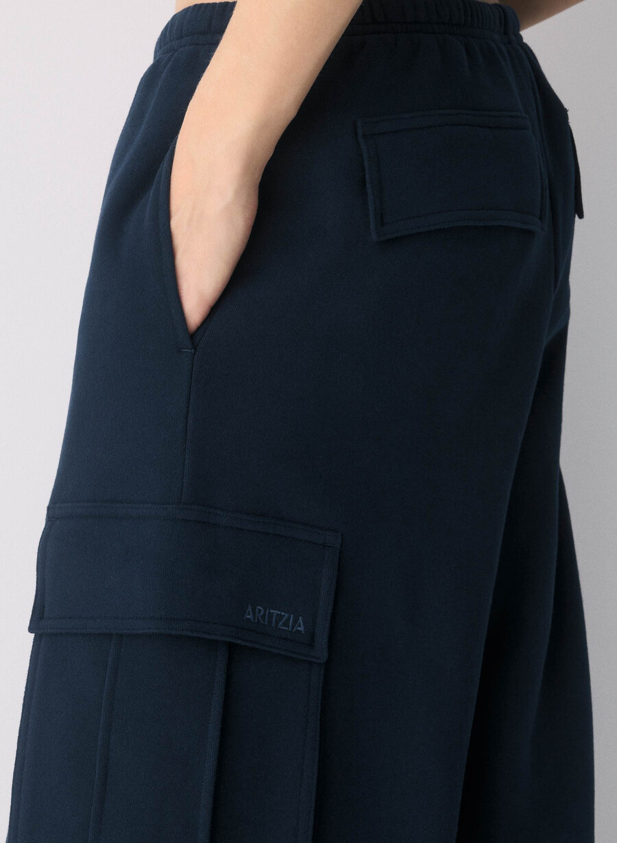 pantaloni da tuta comodi in pile mega cargo flutter admiral