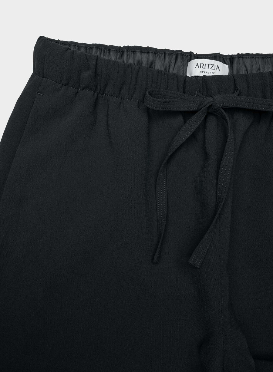 the lodge pant cropped - crepette nero