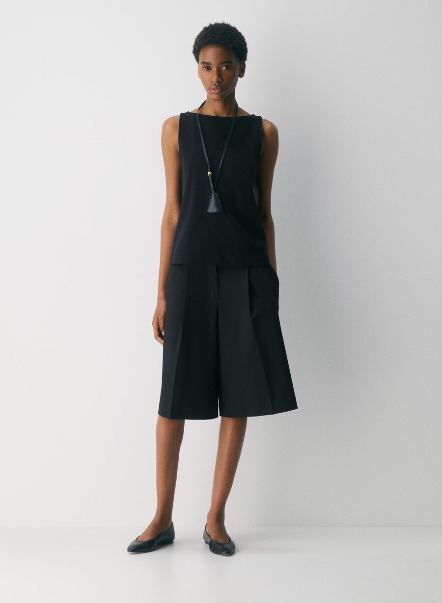 canotta interlock cotton discern nera