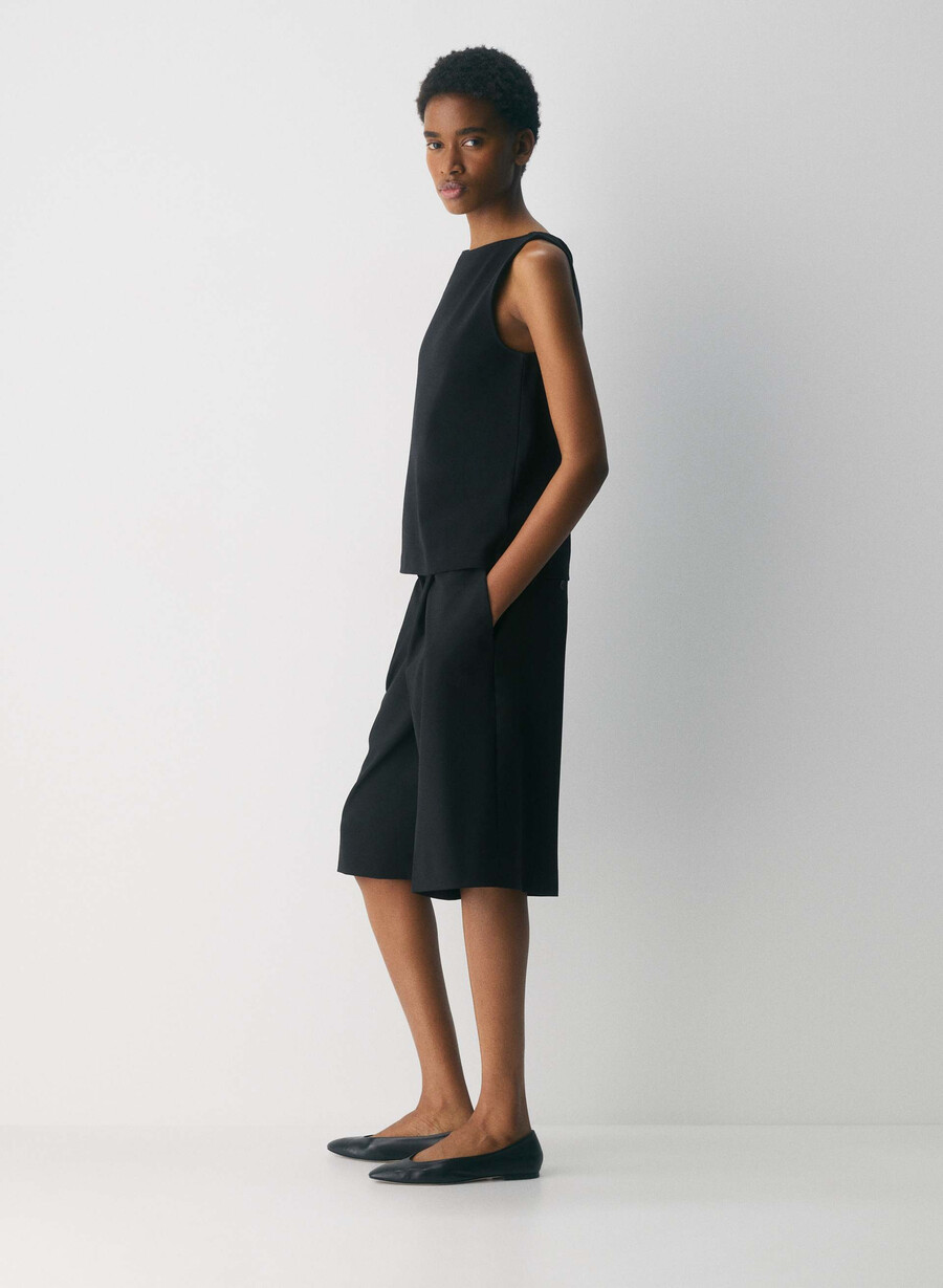 canotta interlock cotton discern nera