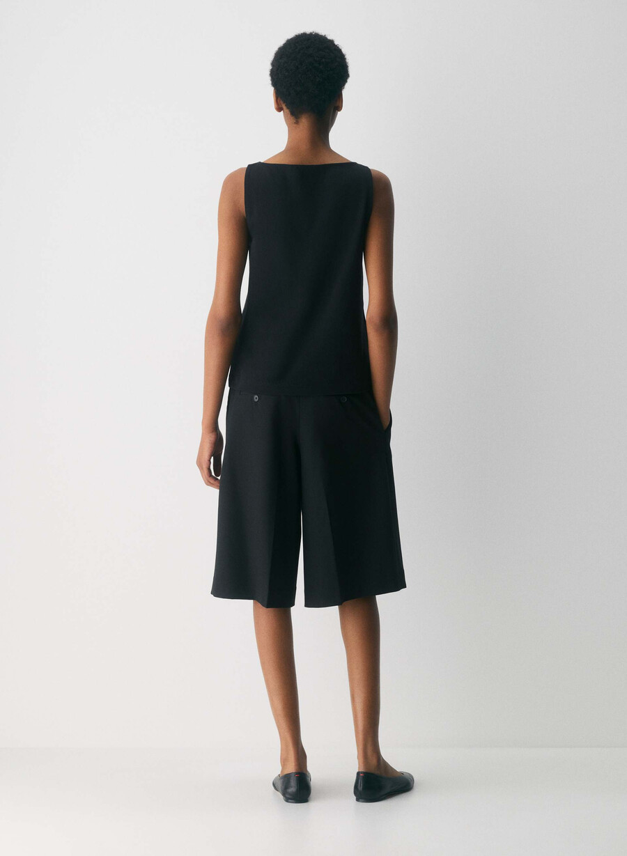 canotta interlock cotton discern nera