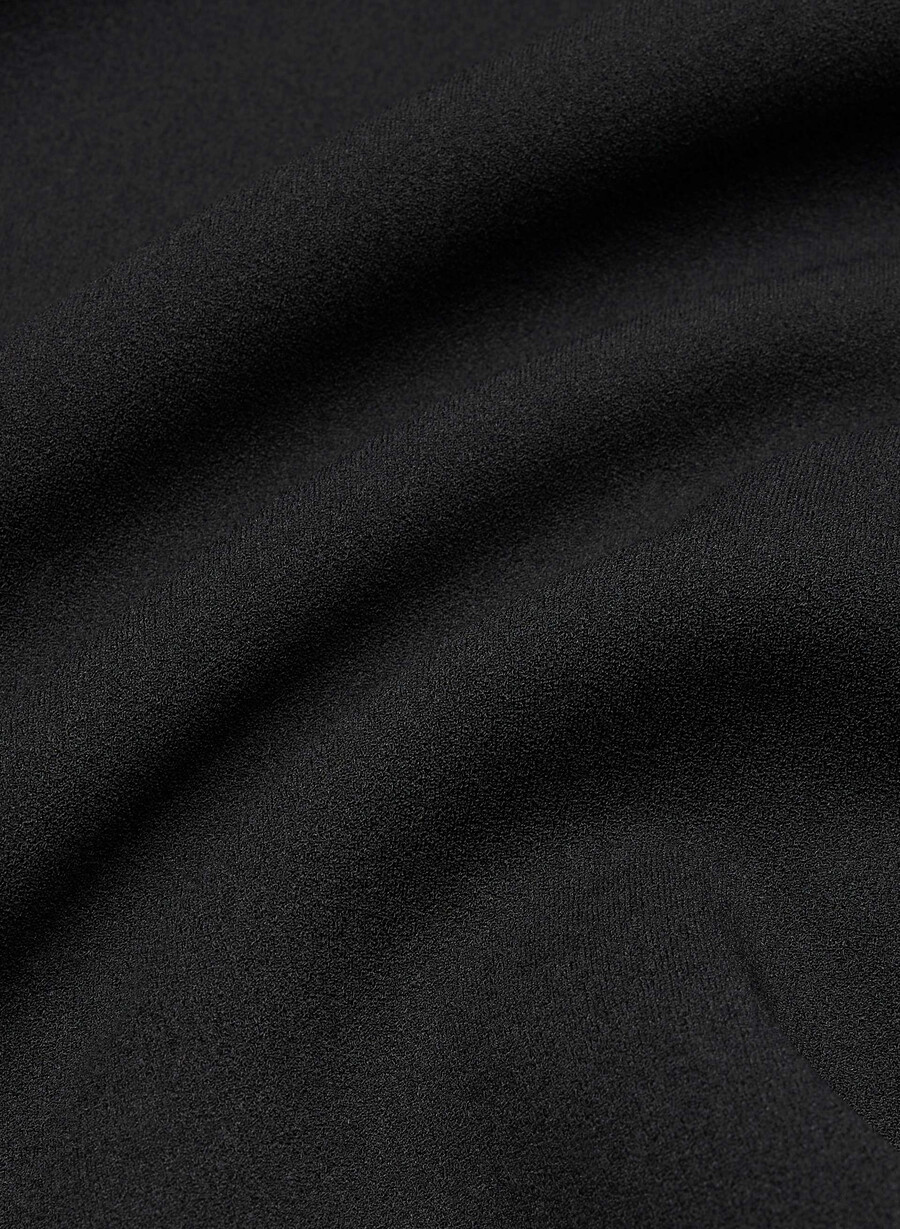 mini abito figureknit eyecatcher nero