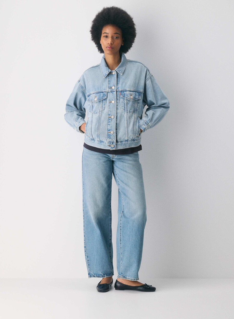 giacca da camionista levis anni 90 soft as butter mid