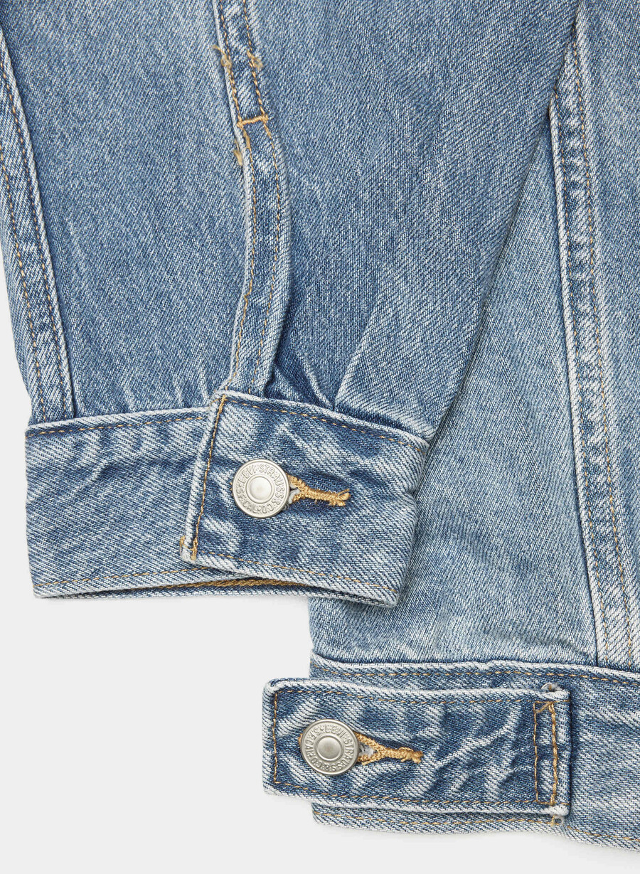 giacca da camionista levis anni 90 soft as butter mid