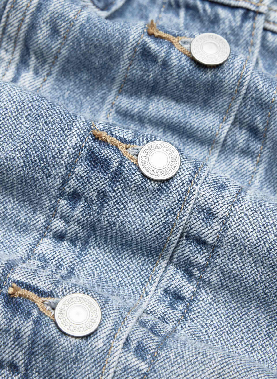 giacca da camionista levis anni 90 soft as butter mid