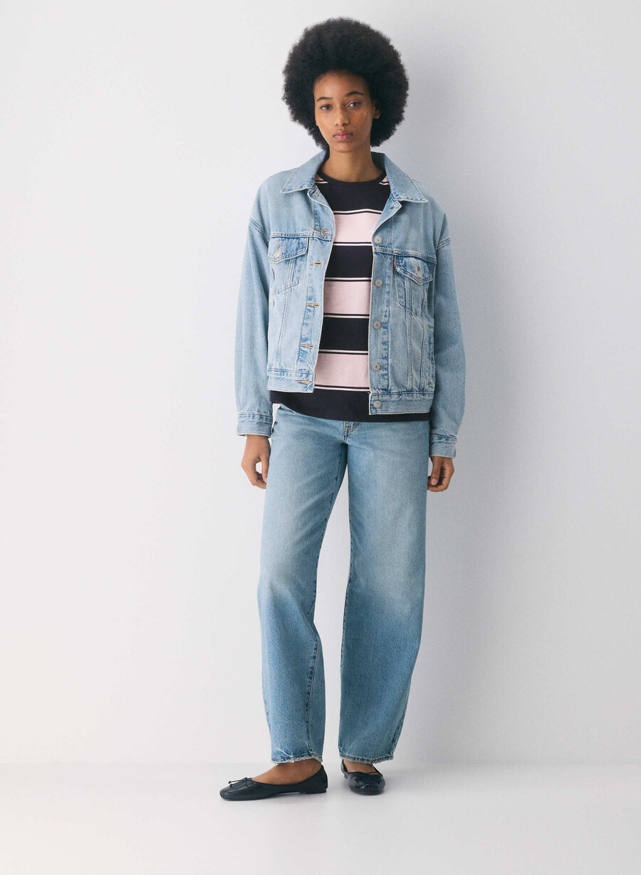 giacca da camionista levis anni 90 soft as butter mid