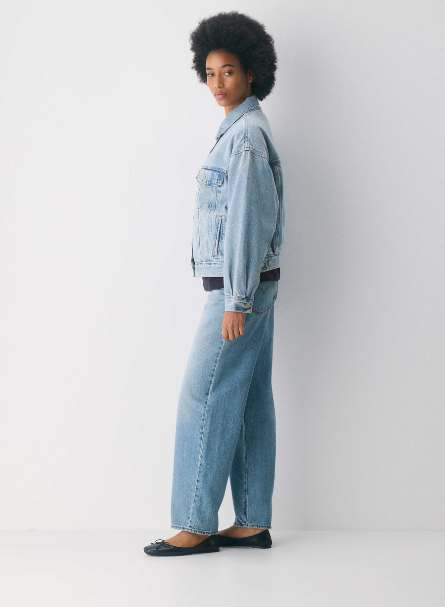 giacca da camionista levis anni 90 soft as butter mid