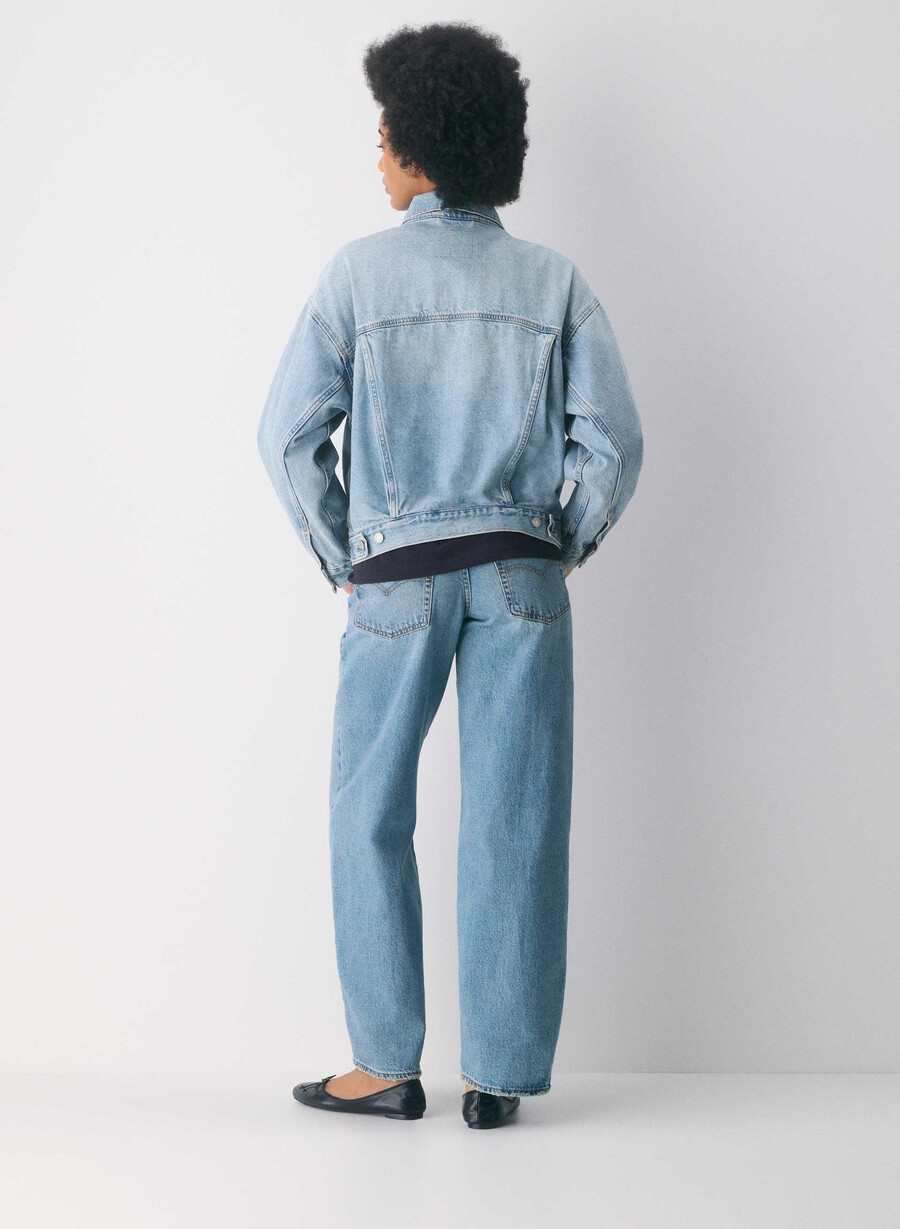 giacca da camionista levis anni 90 soft as butter mid