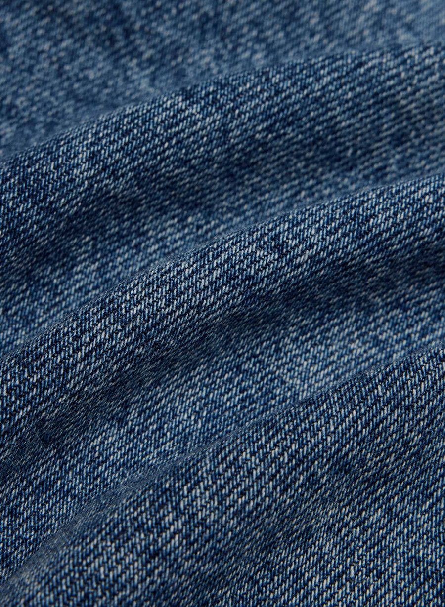 giacca da camionista levis anni 90 dark indaco