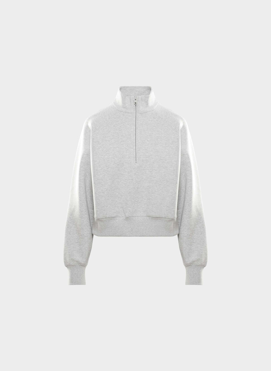 maglione afterfx dash 12 zip heather chrome