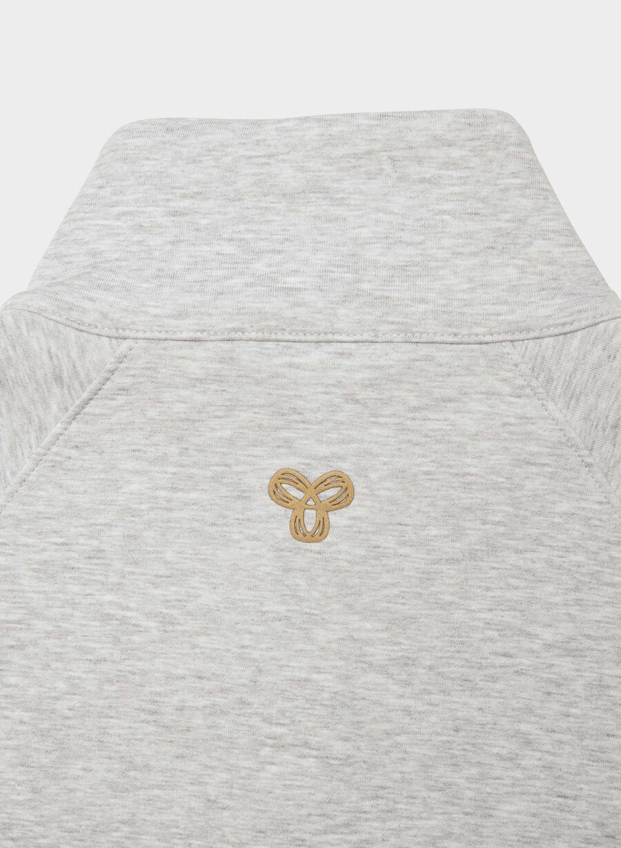 maglione afterfx dash 12 zip heather chrome