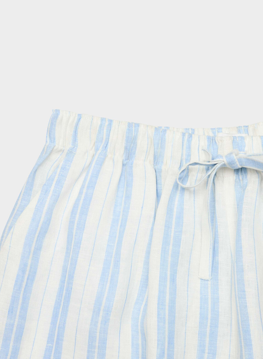 pantaloni in lino sail ls strp ok pstcrd b