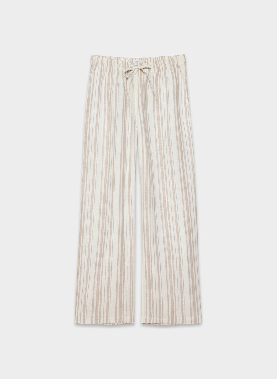 pantaloni in lino sail imgn stp ok mrcn bg
