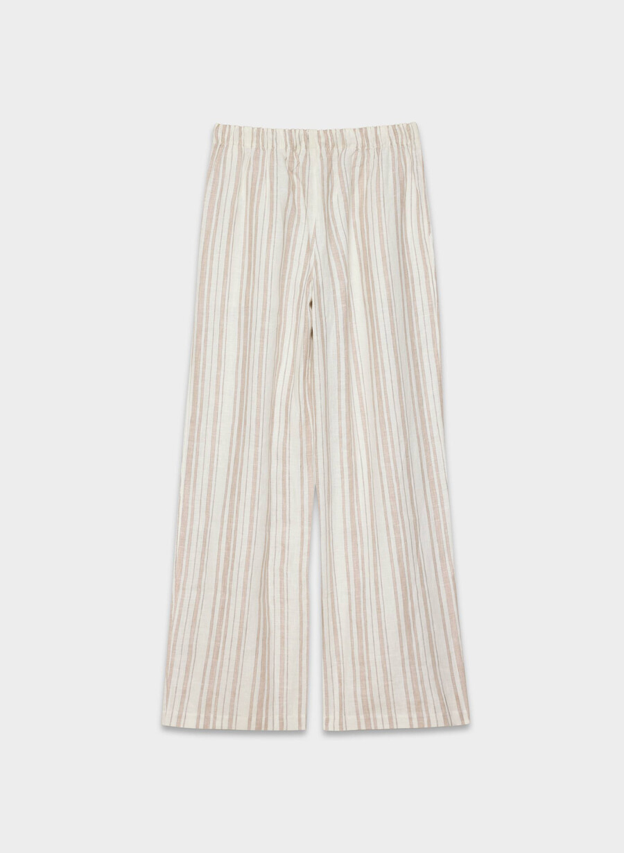 pantaloni in lino sail imgn stp ok mrcn bg