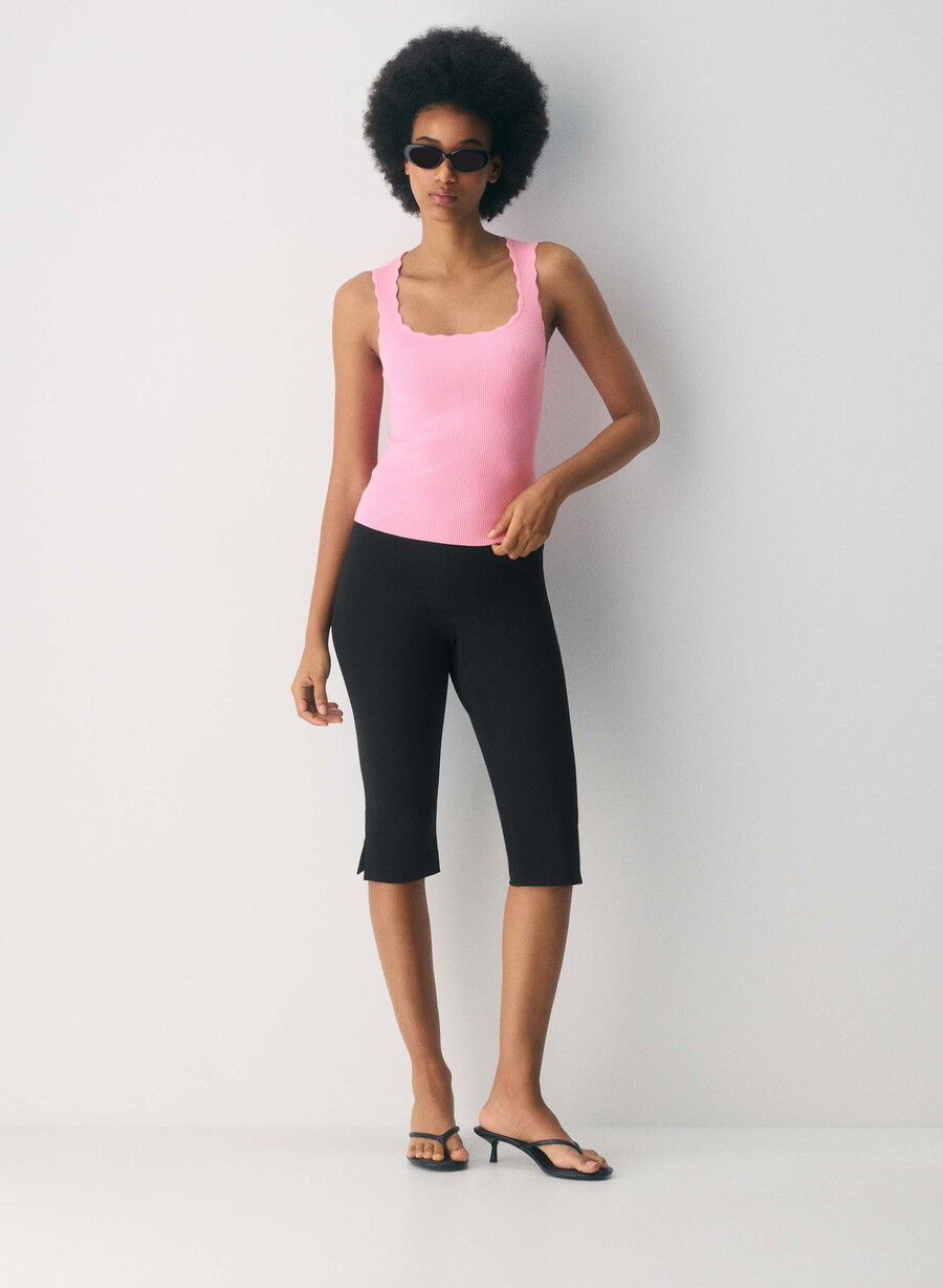 impostazione superiore - wonder yarn jellybean pink