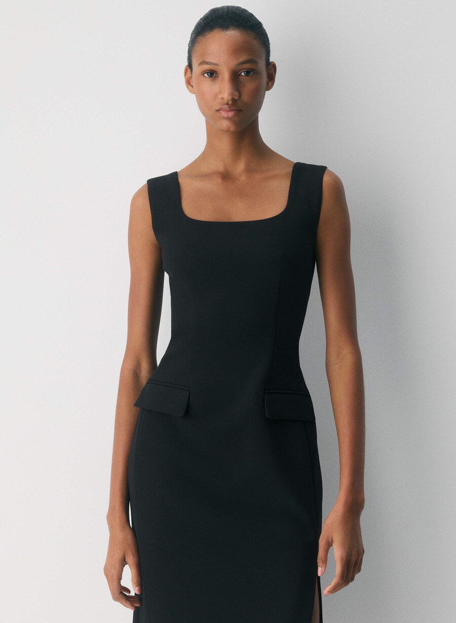 traction dress - ressential black