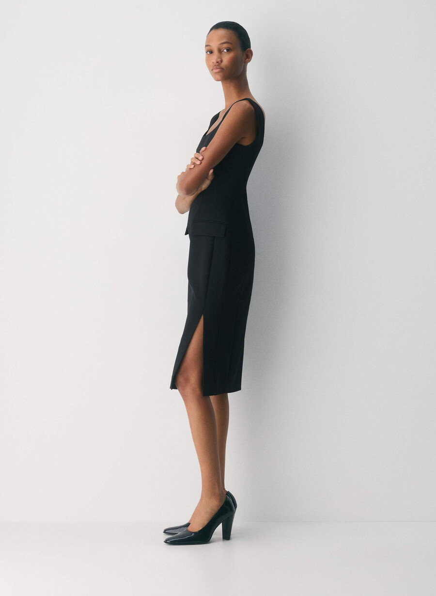 traction dress - ressential black