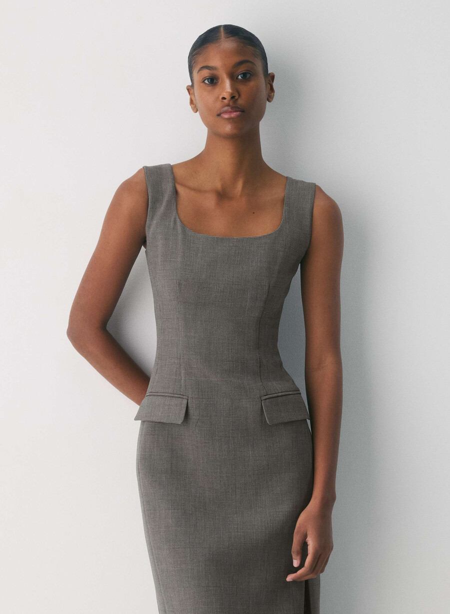 traction dress - ressential eton check hdgrm