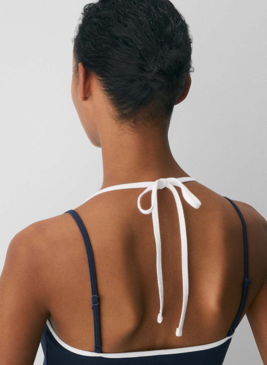 homestretch smooth juke halter top admiralbianco