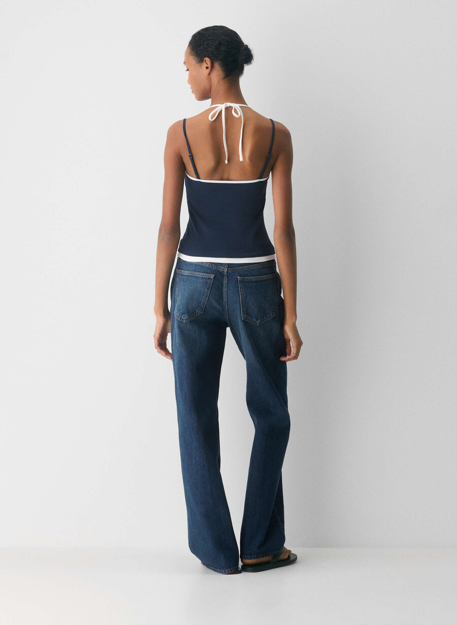 homestretch smooth juke halter top admiralbianco
