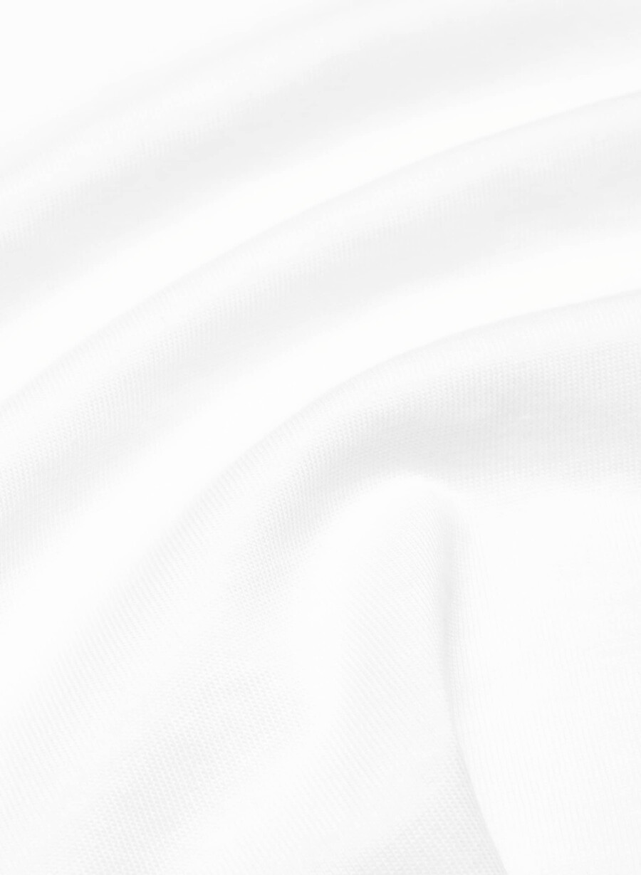 cottonwhisk caro halter bianco