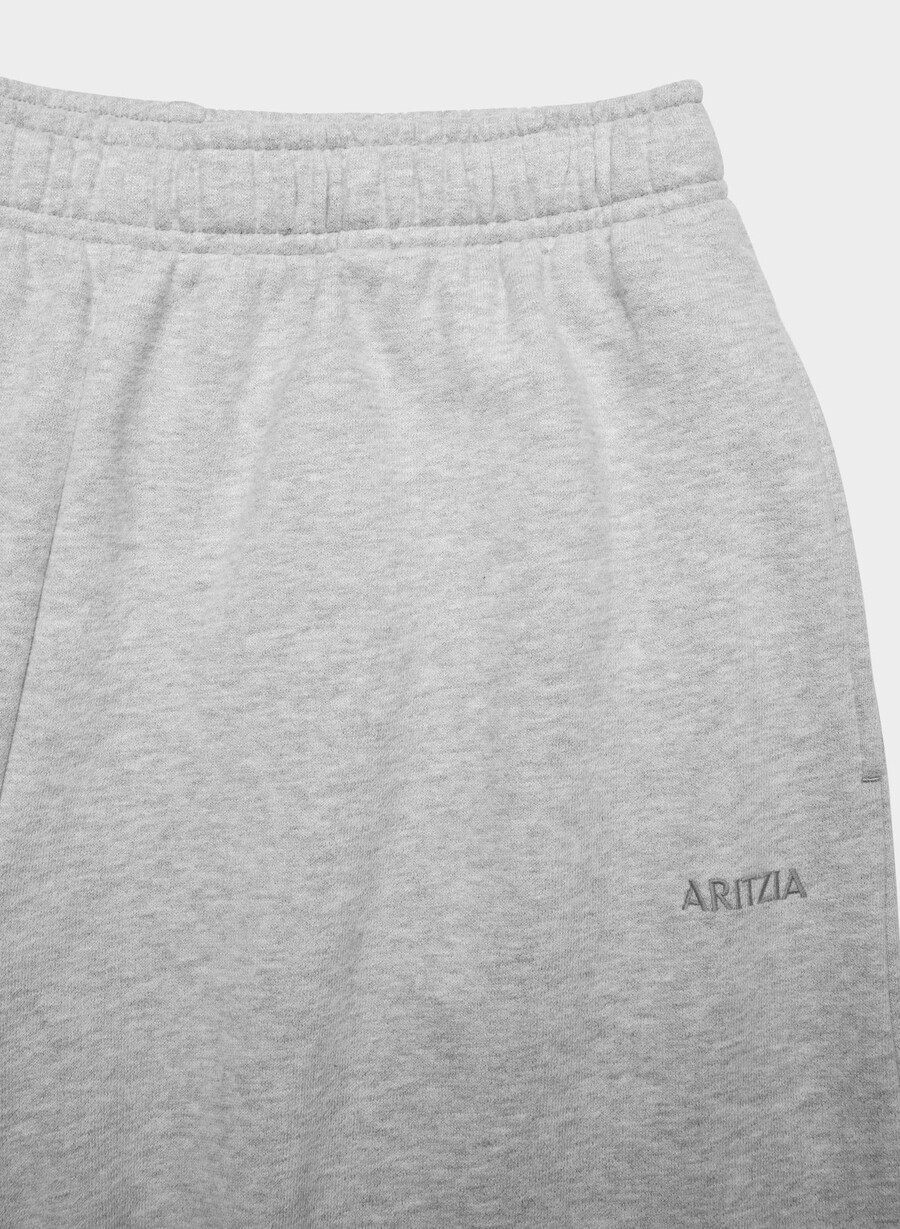 jogger mega balloon in felpa comoda heather chrome