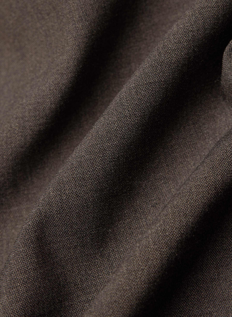 blazer in lana del produttore heather rich mocha brn