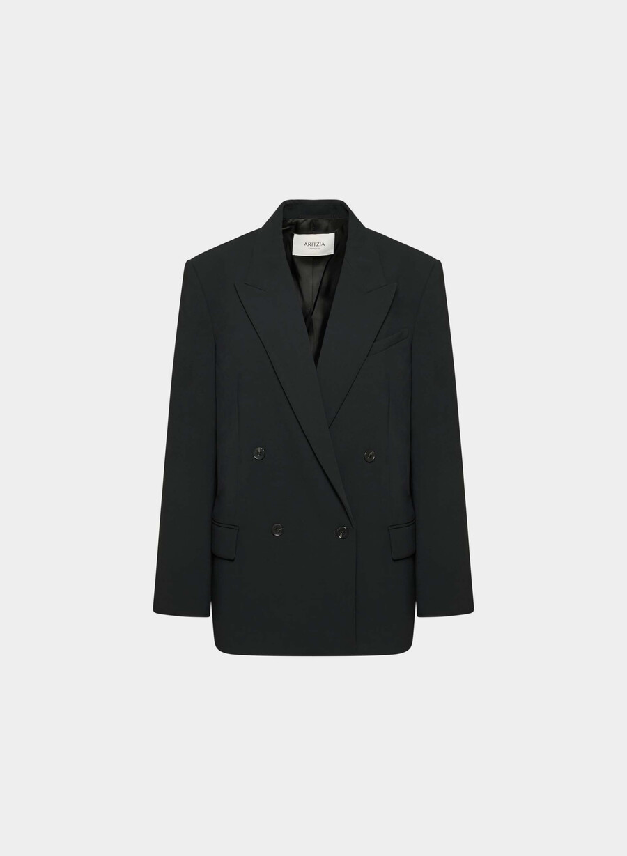 garret blazer - crepette nero