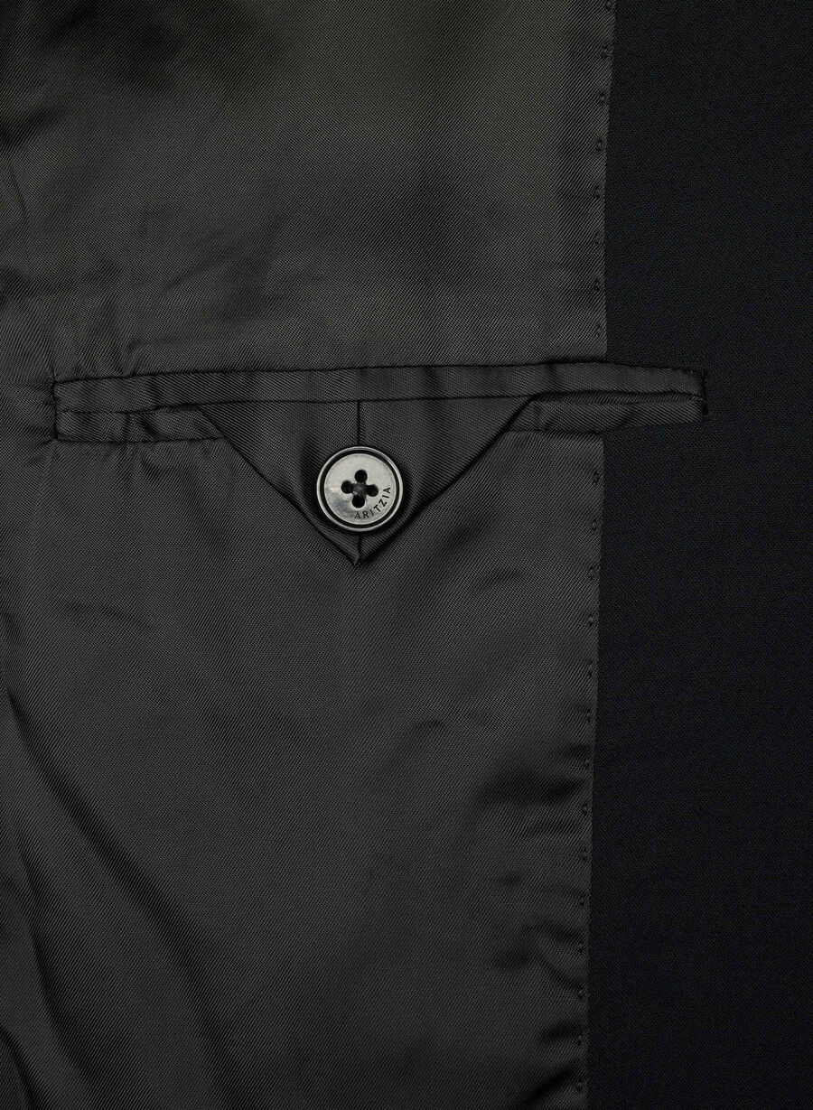 garret blazer - crepette nero