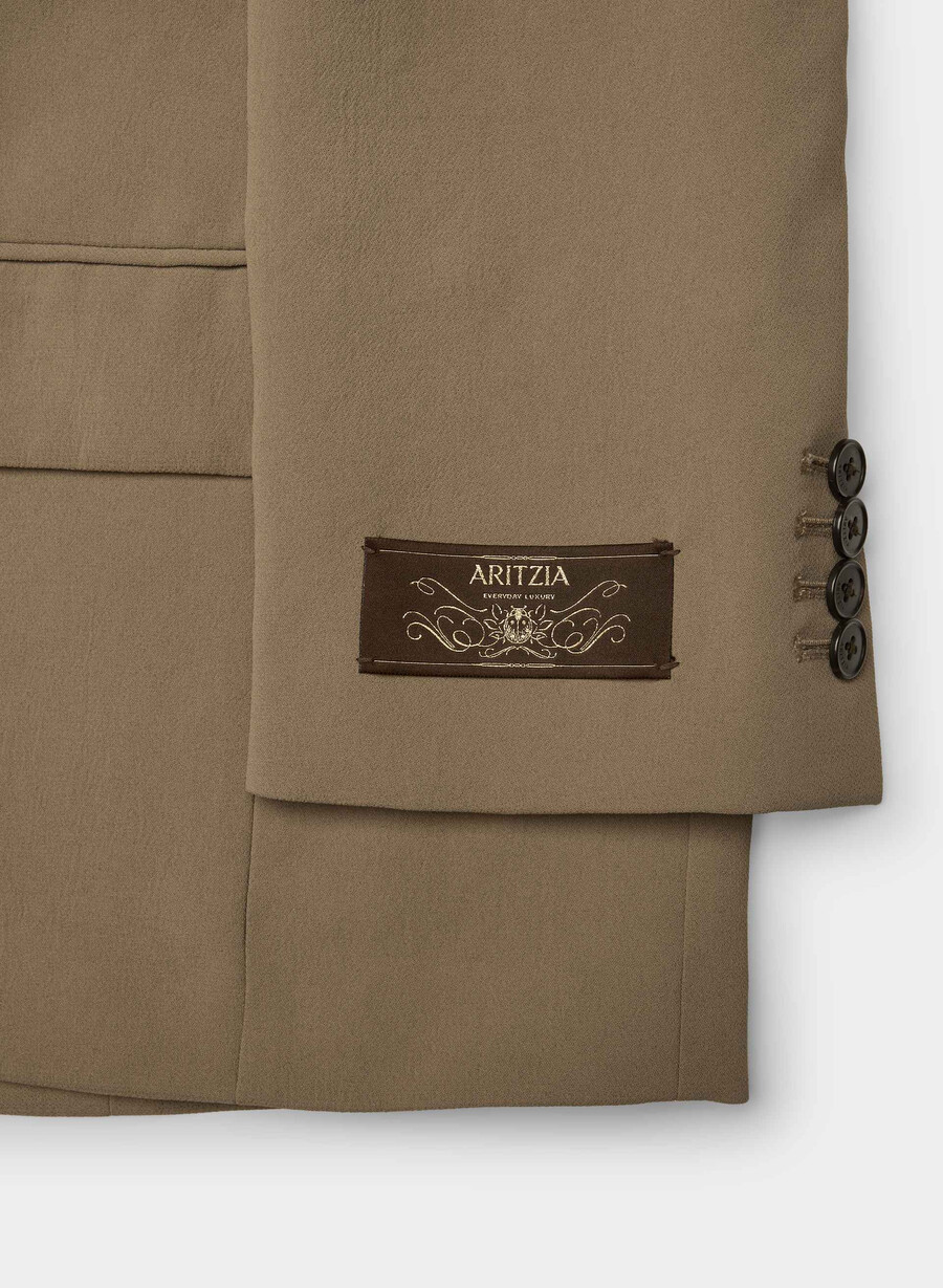 blazer garret - crepette folio marrone