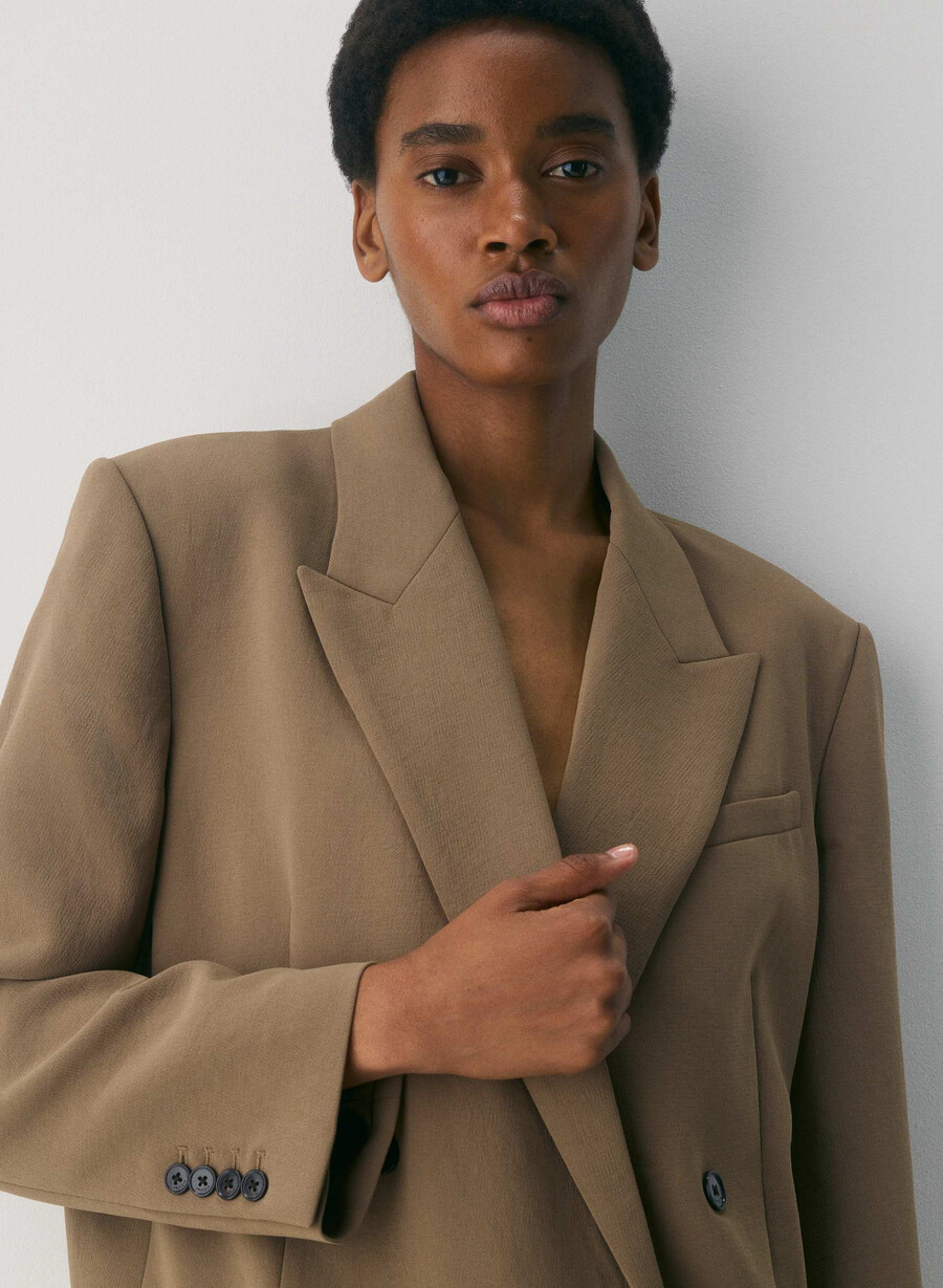 blazer garret - crepette folio marrone