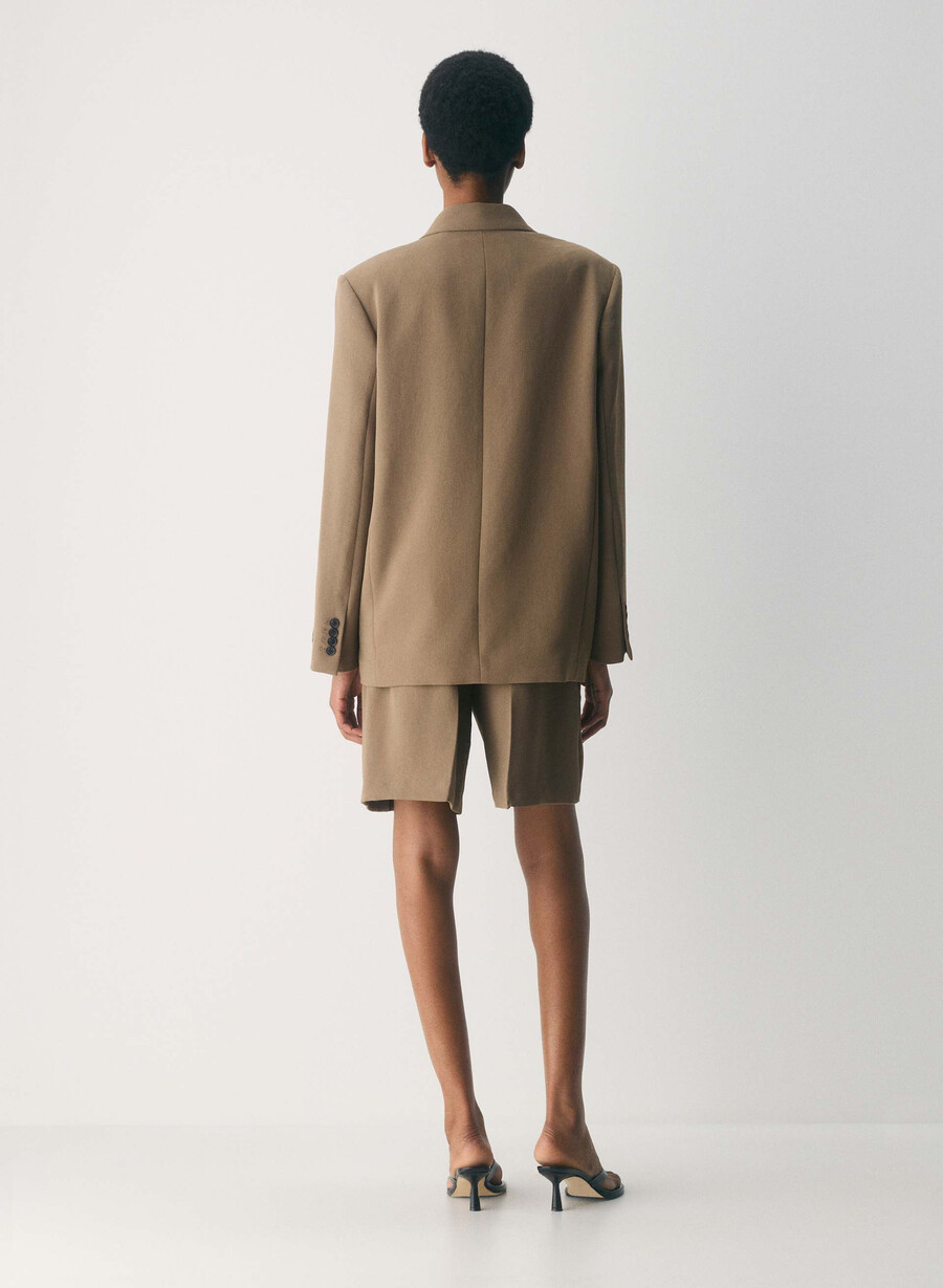 blazer garret - crepette folio marrone