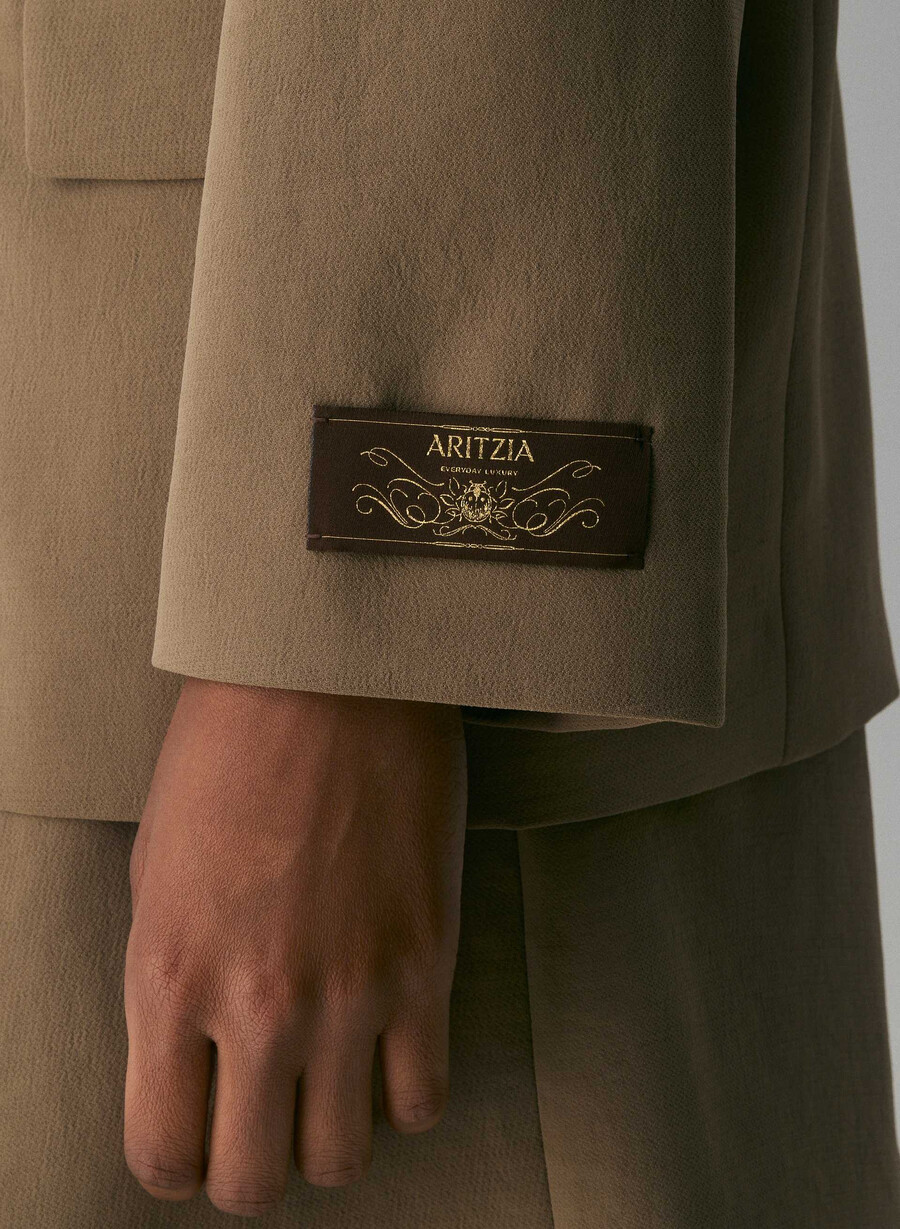 blazer garret - crepette folio marrone