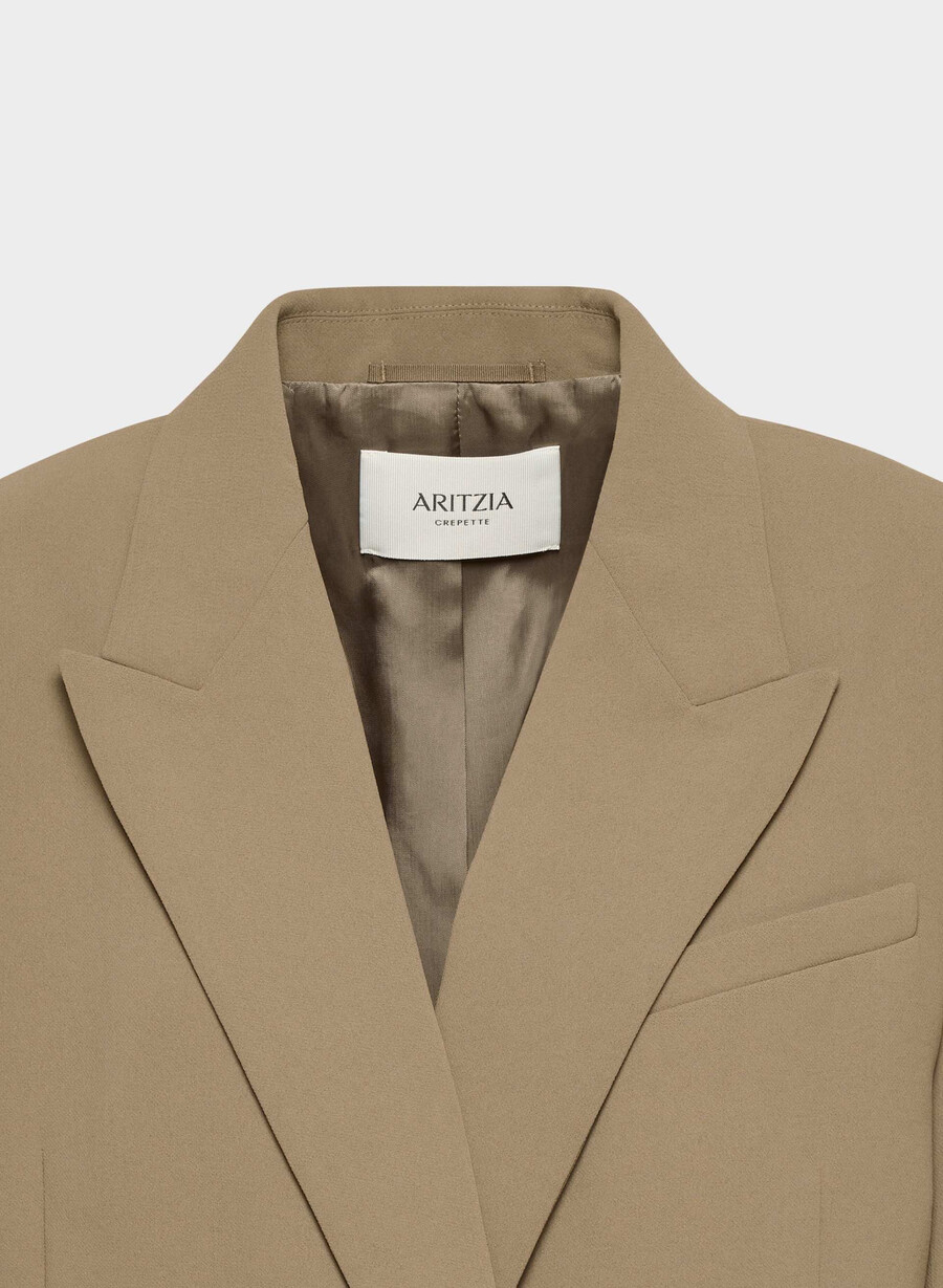 blazer garret - crepette folio marrone