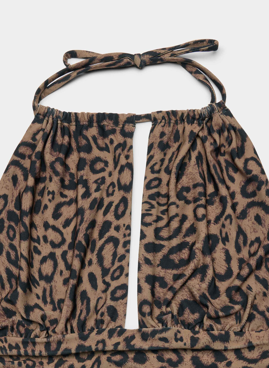 smooth matter odeum halter top cacao sabbiamulti