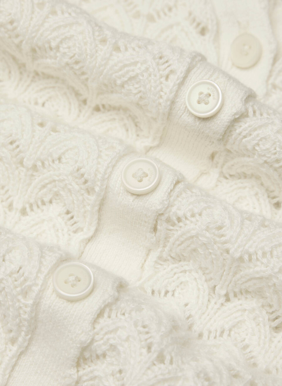 cardigan cotton charm create betulla chiara