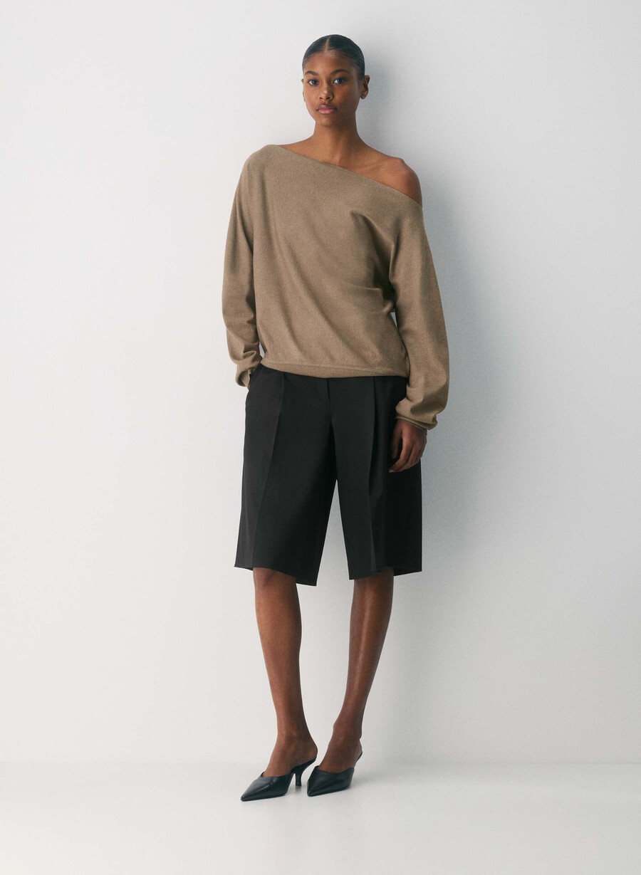 maglione inspiration - wonder yarn matte pearl