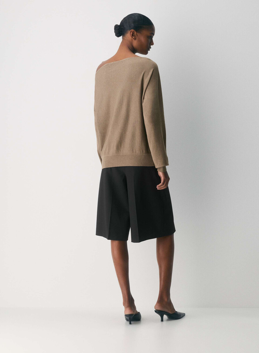 maglione inspiration - wonder yarn matte pearl