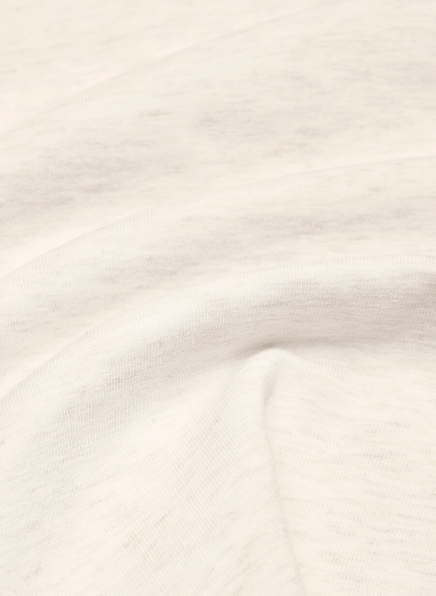 top con scollo allamericana casual contour optimum heather light oatmea