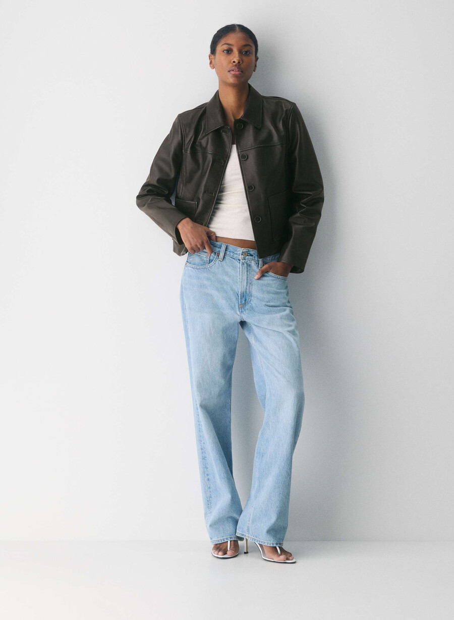 top con scollo a v casual contour optimum terrace sage