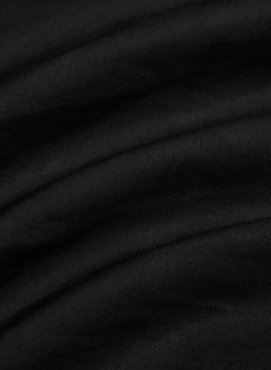 abito in popeline courtyard nero